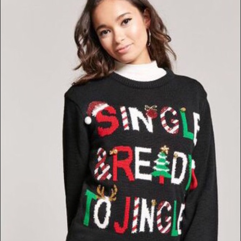 Ugly Single Christmas sweater